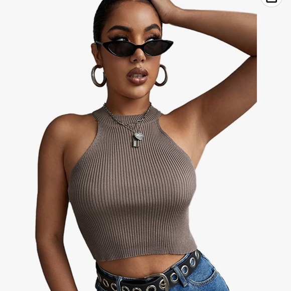 sweatyrocks Tops - Cropped Tank Top